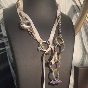 🌟 EXTREMELY RARE 🩷 JUICY COUTURE 🩷 ENGAGEMENT RING NECKLACE